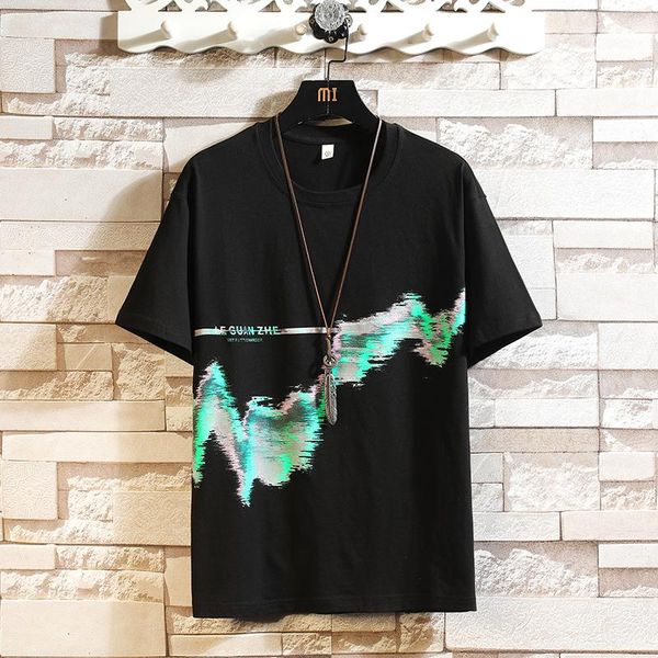 short sleeve t shirt men 2021 summer black white print tshirt tees classic brand fashion clothes plus size m-5xl o neck men's t-shirts, White;black
short sleeve t shirt men 2021 summer black white print tshirt tees classic brand fashion clothes plus size m-5xl o neck men's t-shirts, White;black