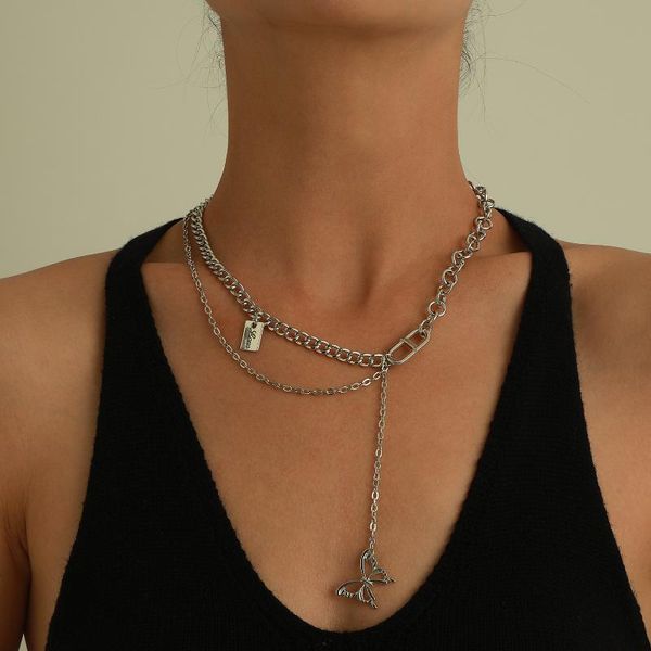 pendant necklaces sanshoor trendy heavy chain butterfly necklace fashion women pendants sets jewelry as gift 2021 designzw-1187nl11, Silver
pendant necklaces sanshoor trendy heavy chain butterfly necklace fashion women pendants sets jewelry as gift 2021 designzw-1187nl11, Silver