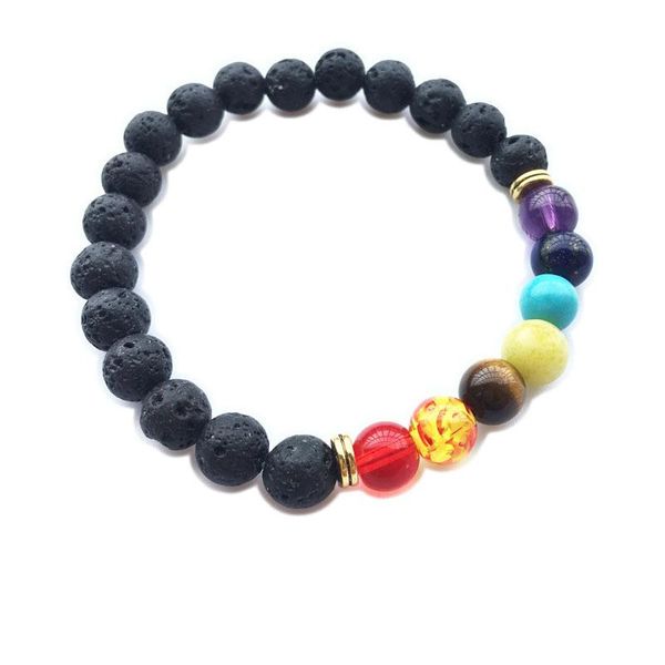 beaded, strands black lava rock 8mm beads 7 chakra healing balance bracelet for men women reiki prayer stone yoga drop
beaded, strands black lava rock 8mm beads 7 chakra healing balance bracelet for men women reiki prayer stone yoga drop