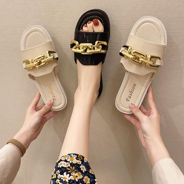shoes women female slippers platform slides fashion rivet soft 2021 flat summer luxury beach rubber metal decoration pu fabric, Black
shoes women female slippers platform slides fashion rivet soft 2021 flat summer luxury beach rubber metal decoration pu fabric, Black