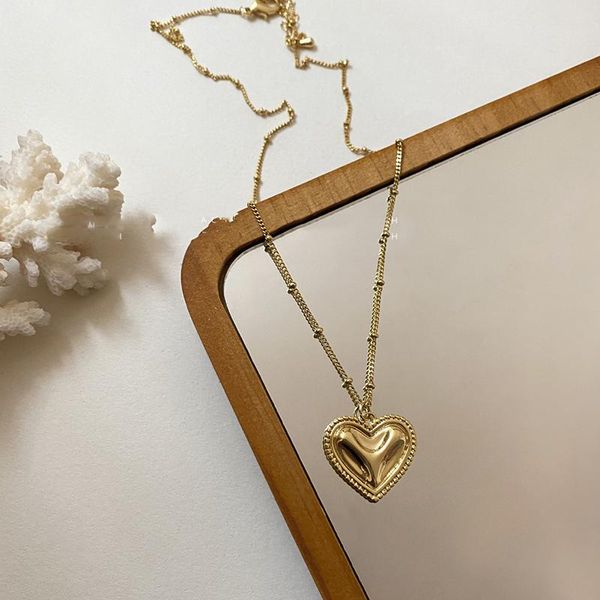 pendant necklaces korean style gold color heart shape pendants for women winter vintage sweater chain wholesale romantic fashion jewelry, Silver
pendant necklaces korean style gold color heart shape pendants for women winter vintage sweater chain wholesale romantic fashion jewelry, Silver