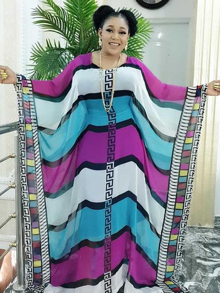 ethnic clothing colorful print batwing sleeve striped party dresses african loose chiffon o neck summer vestidos robe 2021, Red
ethnic clothing colorful print batwing sleeve striped party dresses african loose chiffon o neck summer vestidos robe 2021, Red