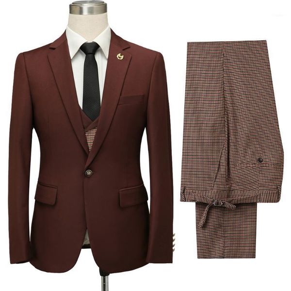 men fashion suits set 2021 latest design one button groom wedding tuxedos costume homme 3 pieces men's & blazers, White;black
men fashion suits set 2021 latest design one button groom wedding tuxedos costume homme 3 pieces men's & blazers, White;black