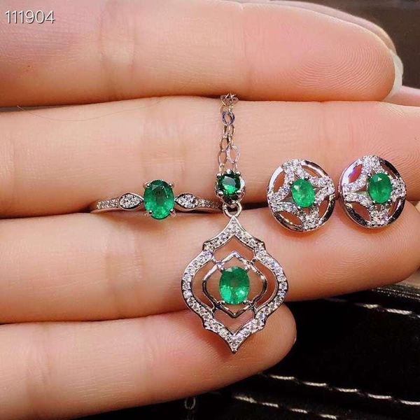 bracelet, earrings & necklace restoring geometry s925 silver natural green emerald gem ring pendant gemstone jewelry set woman party gift, Black
bracelet, earrings & necklace restoring geometry s925 silver natural green emerald gem ring pendant gemstone jewelry set woman party gift, Black