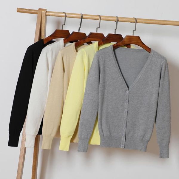 women's knits & tees korean female knit cardigan autumn short sweater women fall clothes long sleeve warm style coat, White
women's knits & tees korean female knit cardigan autumn short sweater women fall clothes long sleeve warm style coat, White