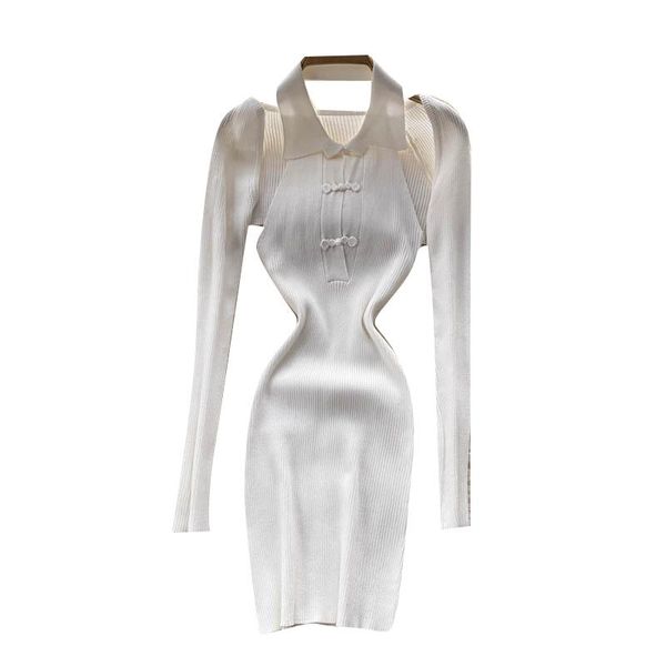 casual dresses yizzhoy backless bodycon halter dresses+women spring autumn design korean knitted set long sleeve cardigan two piece sui, Black;gray
casual dresses yizzhoy backless bodycon halter dresses+women spring autumn design korean knitted set long sleeve cardigan two piece sui, Black;gray