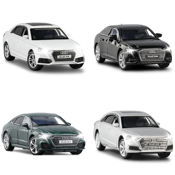 132 audi a4 a6 a7 a8 simulation car model diecast toy car sounds&lights hobbies for collection childrens birthday gifts
132 audi a4 a6 a7 a8 simulation car model diecast toy car sounds&lights hobbies for collection childrens birthday gifts