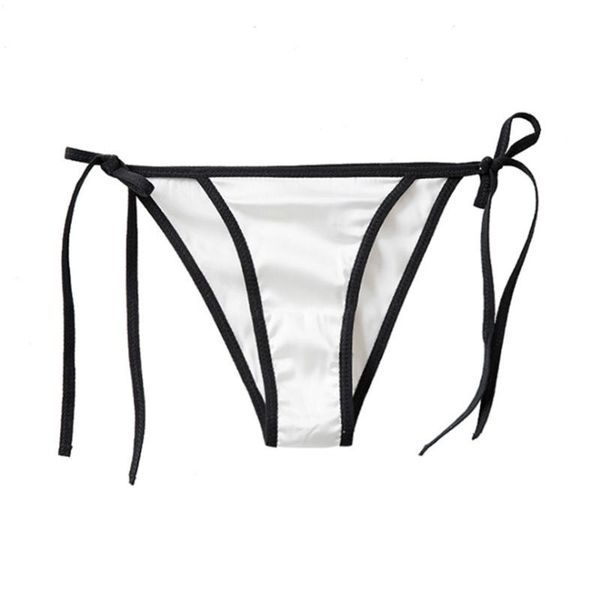 women's panties female satin underpants lace-up underwear for solid color white low waist bikini bottom briefs, Black;pink
women's panties female satin underpants lace-up underwear for solid color white low waist bikini bottom briefs, Black;pink