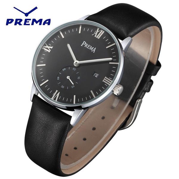 wristwatches prema men watch genuine leather strap quartz watches fashion relogio masculino orologio uomo horloge, Slivery;brown
wristwatches prema men watch genuine leather strap quartz watches fashion relogio masculino orologio uomo horloge, Slivery;brown