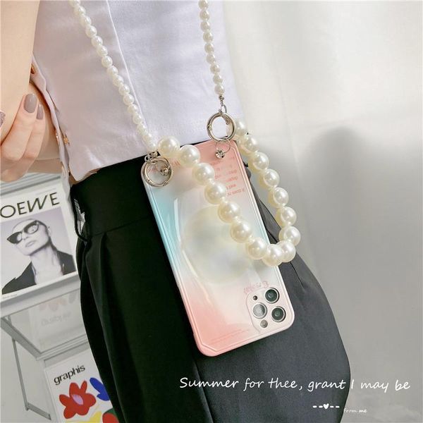 cell phone pouches fashion pearl wristabnd glossy case with lanyard for 12 pro max 11 xr xs 7 8 plus proof back cover
cell phone pouches fashion pearl wristabnd glossy case with lanyard for 12 pro max 11 xr xs 7 8 plus proof back cover