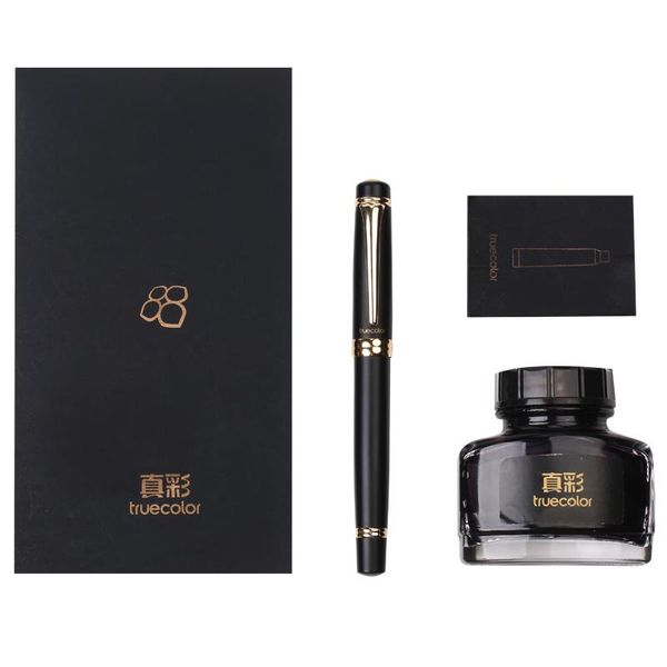 fountain pens truecolor student gift box metal pen woman writing tip signature
fountain pens truecolor student gift box metal pen woman writing tip signature