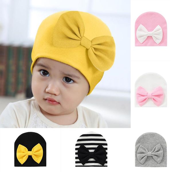 caps & hats autumn winter baby hat with bow soft warm striped girls cap beanies solid color born infant bonnet 0-12months, Yellow
caps & hats autumn winter baby hat with bow soft warm striped girls cap beanies solid color born infant bonnet 0-12months, Yellow