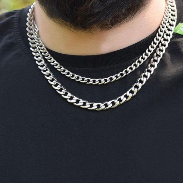 chains curb cuban link necklace stainless steel women men choker luxury fshion jewelry wholesale vintage fashion chain hip hop, Silver
chains curb cuban link necklace stainless steel women men choker luxury fshion jewelry wholesale vintage fashion chain hip hop, Silver