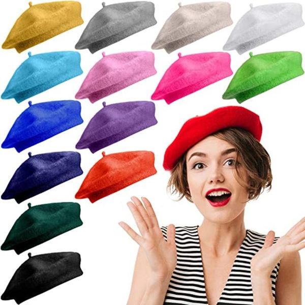 beanies 2021 autumn winter wool warm berets beanie hat caps for women french classic solid color beret female elegant painter
beanies 2021 autumn winter wool warm berets beanie hat caps for women french classic solid color beret female elegant painter