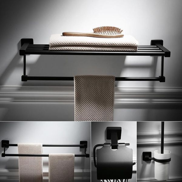 bath accessory set black stainless steel bathroom accessories shower shelf towel bar paper holder toothbrush hardwaresuit
bath accessory set black stainless steel bathroom accessories shower shelf towel bar paper holder toothbrush hardwaresuit