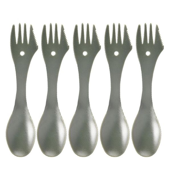 chopsticks 5pcs creative durable spork travel cutlery eco-friendly spoon forks cooking utensils for hiking
chopsticks 5pcs creative durable spork travel cutlery eco-friendly spoon forks cooking utensils for hiking
