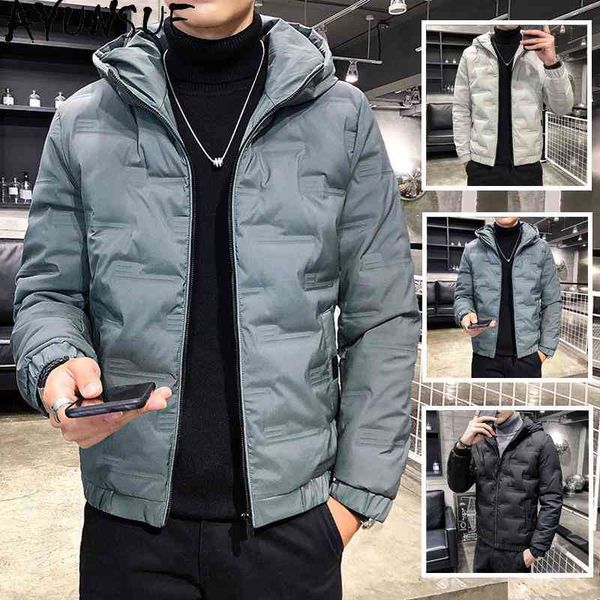 men's down & parkas ayunsue ets autumn winter et men clothing hooded warm plus size puffer coat vte homme hiver 2021 kj6035, Black
men's down & parkas ayunsue ets autumn winter et men clothing hooded warm plus size puffer coat vte homme hiver 2021 kj6035, Black