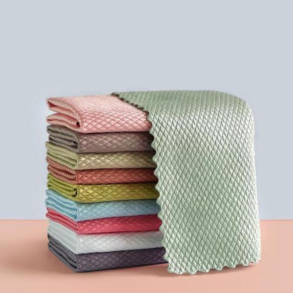 cleaning cloths 5pcs kitchen anti-grease wiping rags efficient fish scale wipe cloth home washing dish towel
cleaning cloths 5pcs kitchen anti-grease wiping rags efficient fish scale wipe cloth home washing dish towel