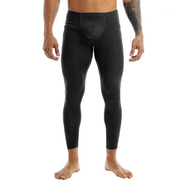 men's pants men lingerie underpants smooth low rise elastic waistband underwear bulge pouch stretchy long trousers yoga gym sportswear, Black
men's pants men lingerie underpants smooth low rise elastic waistband underwear bulge pouch stretchy long trousers yoga gym sportswear, Black