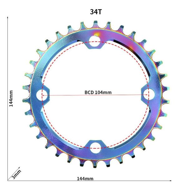 bike heels & chainwheels meijun mountain bicycle chainring aluminum alloy narrow wide single speed mtb chainwheel 32/34/36/38t crankset
bike heels & chainwheels meijun mountain bicycle chainring aluminum alloy narrow wide single speed mtb chainwheel 32/34/36/38t crankset