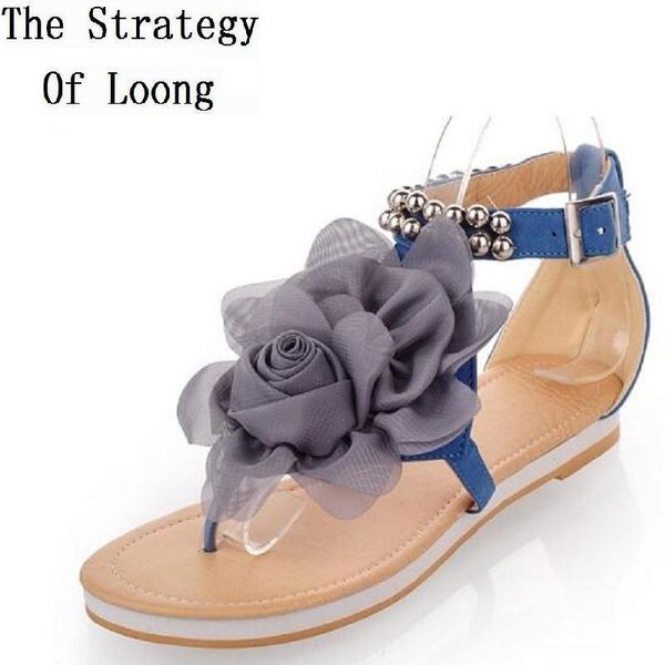 women big size floral beading summer sandals lady flowers flat flip flops 2021 fashion shoes plus 31-43, Black
women big size floral beading summer sandals lady flowers flat flip flops 2021 fashion shoes plus 31-43, Black