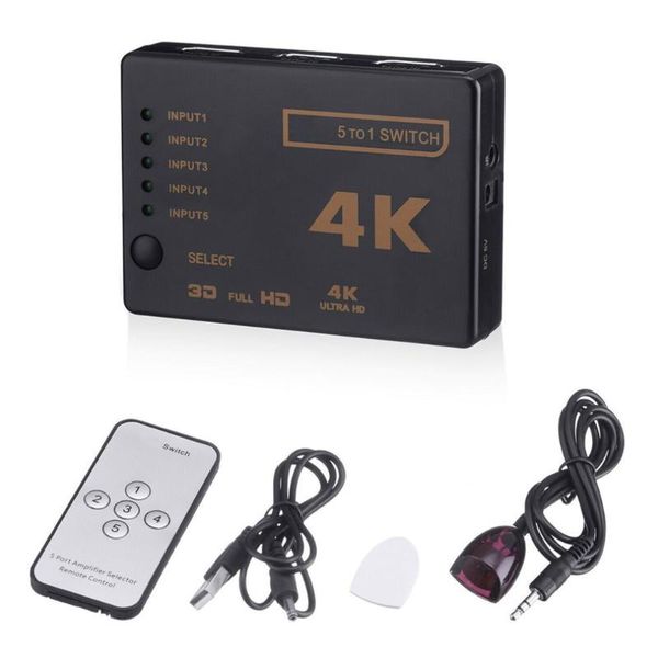 set 5 port uhd 3d 4k 1080p -compatible splitter switch selector switcher hub ir remote hdtv infrared wireless camera kits
set 5 port uhd 3d 4k 1080p -compatible splitter switch selector switcher hub ir remote hdtv infrared wireless camera kits