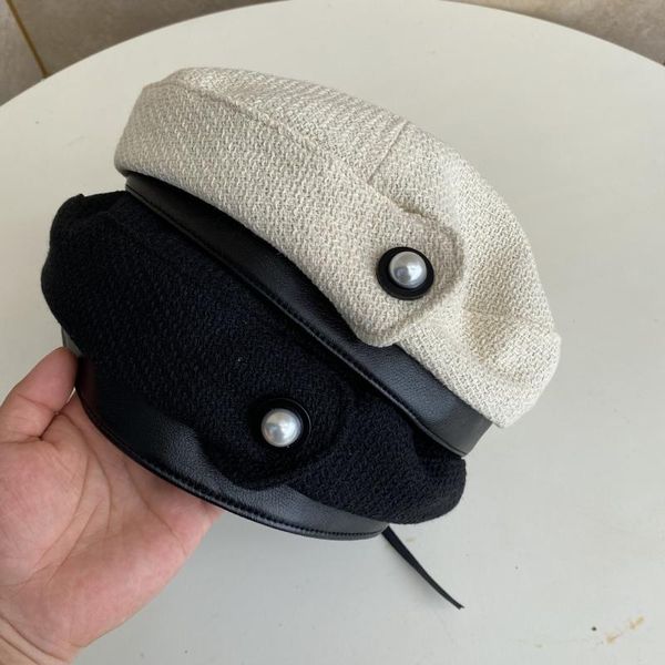 berets beret caps for women warm autumn vintage pearl design pu patchwork flat painter hat french fashion knitted cotton winter, Blue;gray
berets beret caps for women warm autumn vintage pearl design pu patchwork flat painter hat french fashion knitted cotton winter, Blue;gray