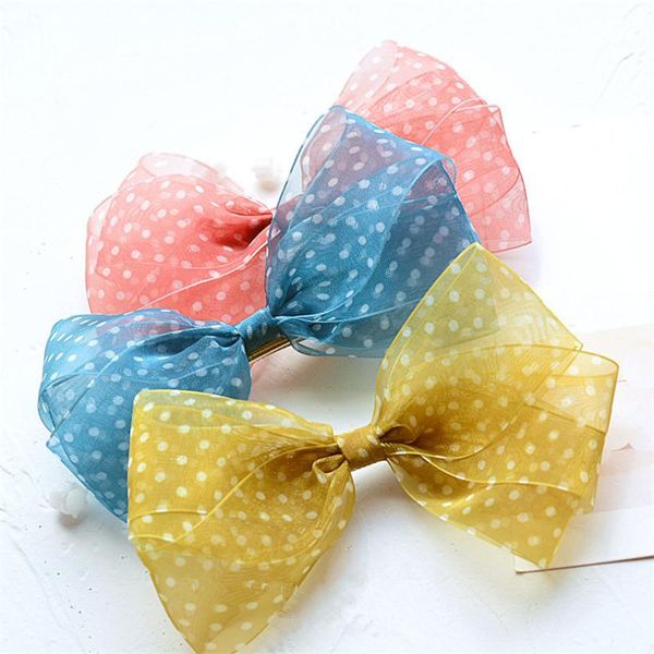 hair accessories 10pcs/lot dot yarn bows for girls handmade organza hairpins with clips children simple cute headdress, Slivery;white
hair accessories 10pcs/lot dot yarn bows for girls handmade organza hairpins with clips children simple cute headdress, Slivery;white