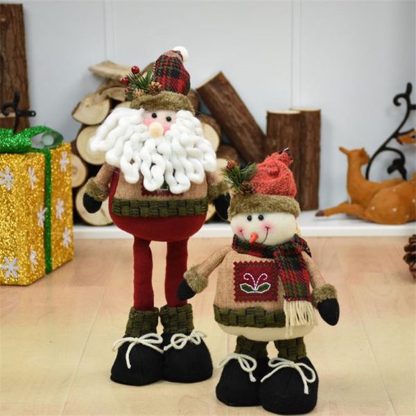 christmas decorations standing santa claus snowman dolls natal figurine for home enfeites de kid year gift
christmas decorations standing santa claus snowman dolls natal figurine for home enfeites de kid year gift