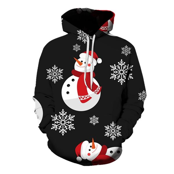 christmas cute snowman scarf pattern hoodie visual impact party punk goth round neck sweater hoodie, Black
christmas cute snowman scarf pattern hoodie visual impact party punk goth round neck sweater hoodie, Black