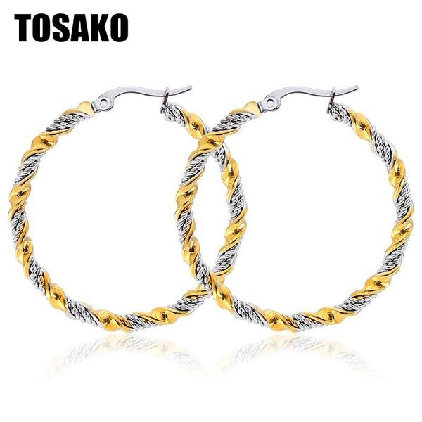 hoop & huggie tosako earrings for women fashion jewelry stainless steel circle titanium round, Golden;silver
hoop & huggie tosako earrings for women fashion jewelry stainless steel circle titanium round, Golden;silver