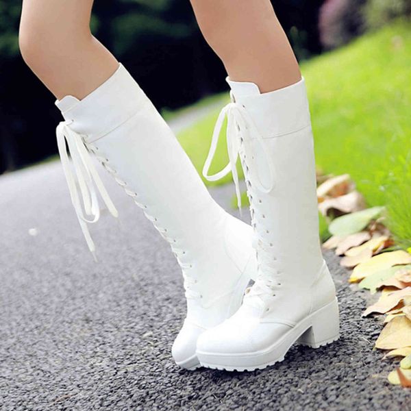 boots botas femininas novo outono inverno cos sapatos preto branco tubo alto frente rendas martin botas de salto médio moda xuvd, Black
boots botas femininas novo outono inverno cos sapatos preto branco tubo alto frente rendas martin botas de salto médio moda xuvd, Black