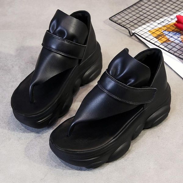 sandals 2021 clip-toe women's platform all-match high heels flip-flop beach roman wedges, Black
sandals 2021 clip-toe women's platform all-match high heels flip-flop beach roman wedges, Black