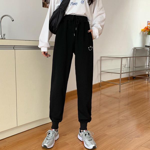 women's pants & capris internet celebrity salt for women loose super straight slimming versatile thin leisure tappered sports kio, Black;white
women's pants & capris internet celebrity salt for women loose super straight slimming versatile thin leisure tappered sports kio, Black;white