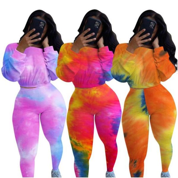 women's tracksuits autumn winter women two piece set streetwear tracksuit festival clothing tie dye outfits crop pants 2pcs ladies, Gray
women's tracksuits autumn winter women two piece set streetwear tracksuit festival clothing tie dye outfits crop pants 2pcs ladies, Gray