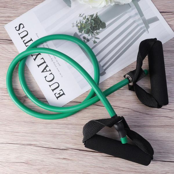 1pc yoga elastic fitness exercise rope resistance bands workout with handle for (black + red)
1pc yoga elastic fitness exercise rope resistance bands workout with handle for (black + red)