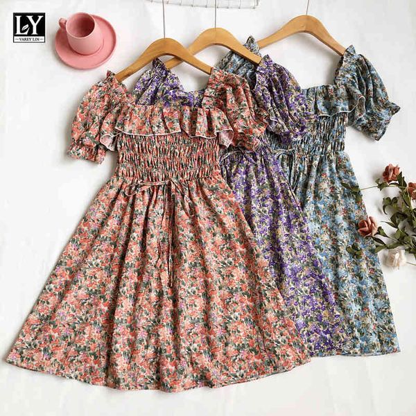dresses summer women sweet square collar sleeve bohemian floral high waist a-line short dresses, Black;gray
dresses summer women sweet square collar sleeve bohemian floral high waist a-line short dresses, Black;gray