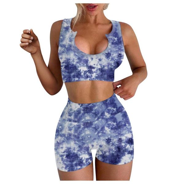 tie dyed print two piece set casual summer high waist shorts sets crop short pants tracksuit women women's tracksuits, Gray
tie dyed print two piece set casual summer high waist shorts sets crop short pants tracksuit women women's tracksuits, Gray