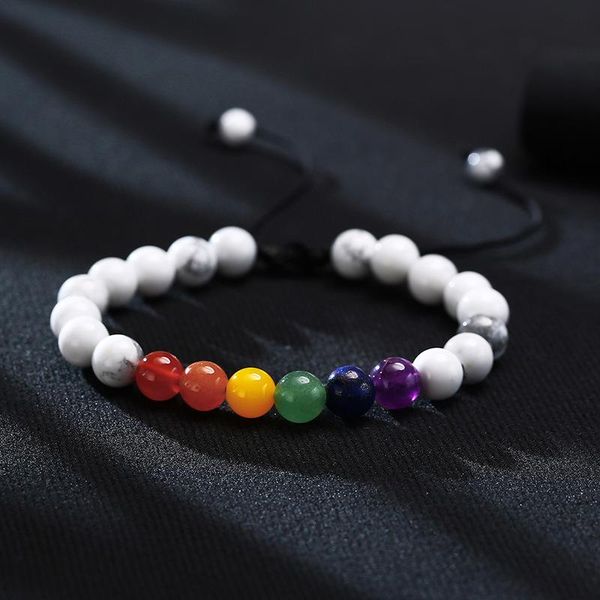 charm bracelets men's volcanic rock stone rainbow beaded bracelet handmade weave adjustable rope chain fashion yoga jewelry accessori, Golden;silver
charm bracelets men's volcanic rock stone rainbow beaded bracelet handmade weave adjustable rope chain fashion yoga jewelry accessori, Golden;silver