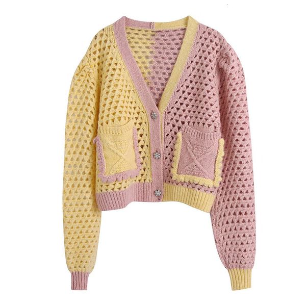 women's sweaters evfer fashions lady jewelry hollow buttons out of knitted or crocheted casual female cardigans with neckline in v sing, White;black
women's sweaters evfer fashions lady jewelry hollow buttons out of knitted or crocheted casual female cardigans with neckline in v sing, White;black