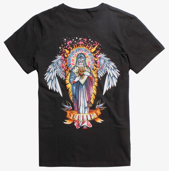 sublime angel band t-shirt nwt licensed & official, White;black
sublime angel band t-shirt nwt licensed & official, White;black