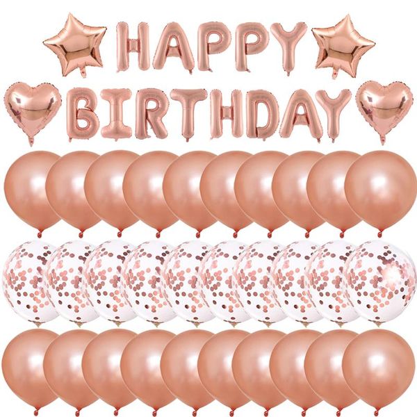 party decoration rose gold latex confetti foil balloons digital wedding birthday valentine's day babyshower home decorations
party decoration rose gold latex confetti foil balloons digital wedding birthday valentine's day babyshower home decorations