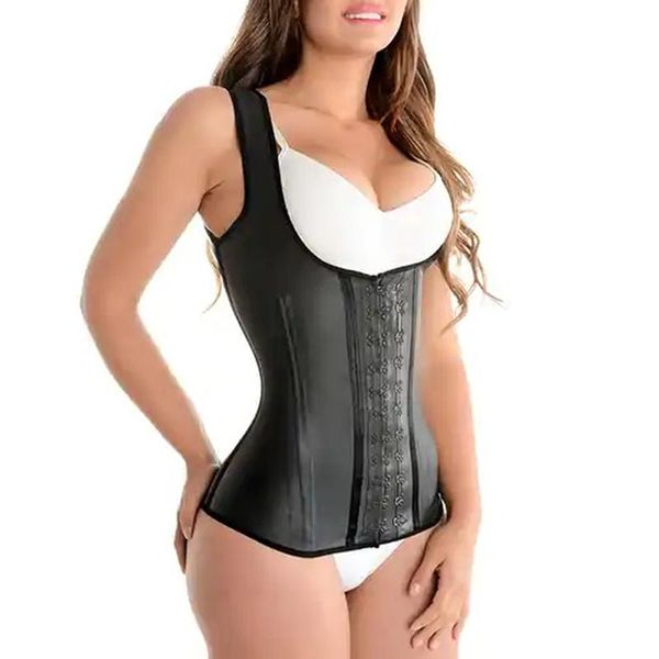 women's shapers fajas colombianas latex waist reductoras push up modeling belt slimming sheath woman flat belly lingerie corset 2021, Black;white 
women's shapers fajas colombianas latex waist reductoras push up modeling belt slimming sheath woman flat belly lingerie corset 2021, Black;white