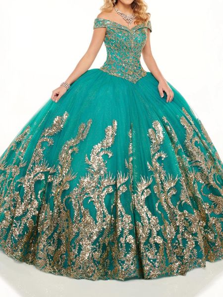 ball gown prom dress with a fully beaded bodice, high waist and full glitter tulle skirt, beading applique hem, Black
ball gown prom dress with a fully beaded bodice, high waist and full glitter tulle skirt, beading applique hem, Black