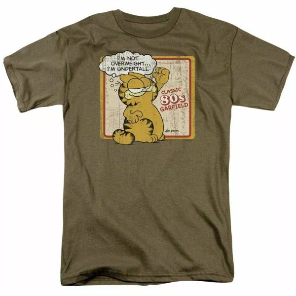 garfield undertall t shirt mens licensed cat jim davis comic tee safari green, White;black
garfield undertall t shirt mens licensed cat jim davis comic tee safari green, White;black
