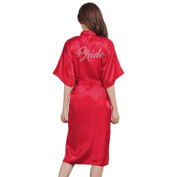 women's sleepwear summer long bridal bride wedding robe gown solid kimono bathrobe women casual home night dress, Black;red
women's sleepwear summer long bridal bride wedding robe gown solid kimono bathrobe women casual home night dress, Black;red
