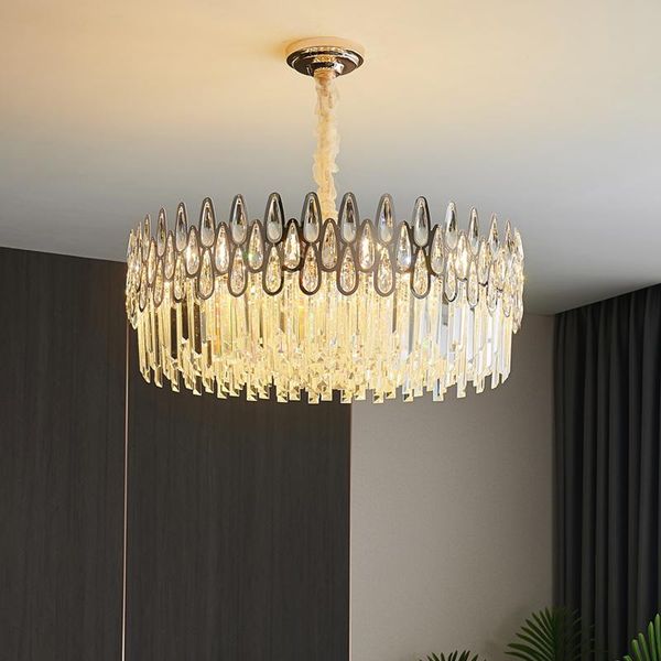 chandeliers light luxury crystal chandelier post-modern living room dining round creative warm bedroom lamps
chandeliers light luxury crystal chandelier post-modern living room dining round creative warm bedroom lamps