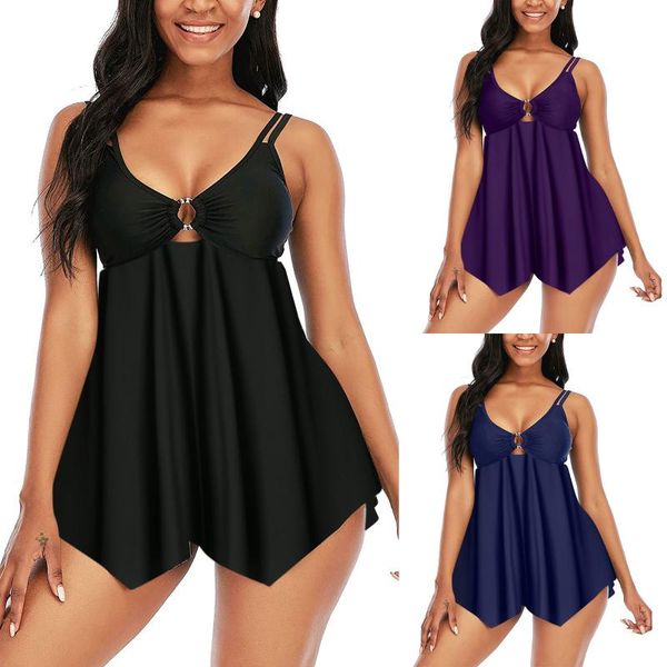 swimwear plus size female tankini two piece solid 2021 sport swimsuit women beach wear swimming beachwear biquini women's, White;black
swimwear plus size female tankini two piece solid 2021 sport swimsuit women beach wear swimming beachwear biquini women's, White;black