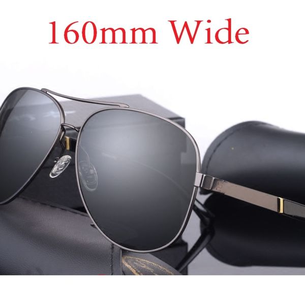 body cargo (160mm) overview human polarized driving for man fat face wide head male sunglasses aeronautics, Black
body cargo (160mm) overview human polarized driving for man fat face wide head male sunglasses aeronautics, Black