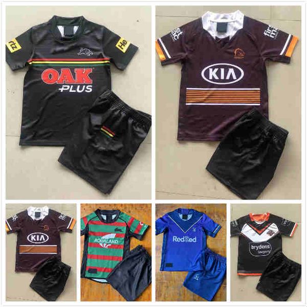 thailand 2021 wests tigers rugby jerseys kids kit 20 21 brisbane broncos penrith panthers canberra assaulter child nrl league jersey, Black;gray
thailand 2021 wests tigers rugby jerseys kids kit 20 21 brisbane broncos penrith panthers canberra assaulter child nrl league jersey, Black;gray